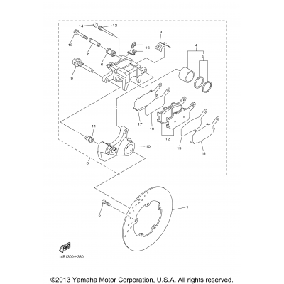 Rear Brake Caliper