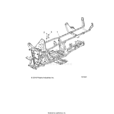 CHASSIS, FRAME - A17SDA57A1/L2/E57A2 [101041]