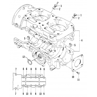 CRANKCASE ASSEMBLY