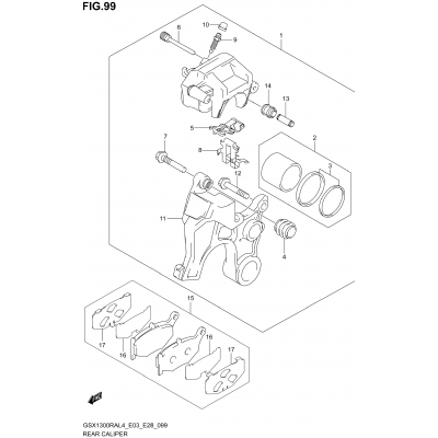 REAR CALIPER