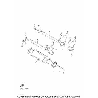 Shift Cam Fork