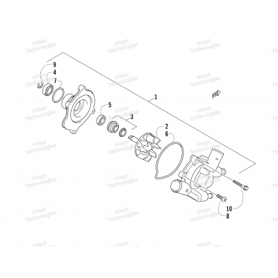 WATER PUMP ASSEMBLY