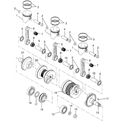Piston & Crankshaft H975678