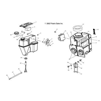 Oil Tank/Air Box