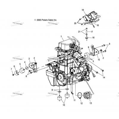 Engine Mounting /Aq/At/Ax/Ay/Az