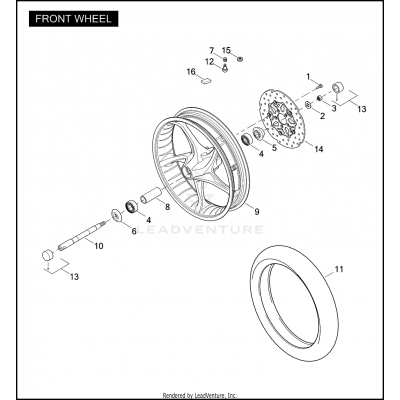 FRONT WHEEL