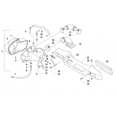 AIR SILENCER ASSEMBLY