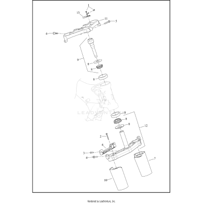 FORK BRACKETS, FRONT