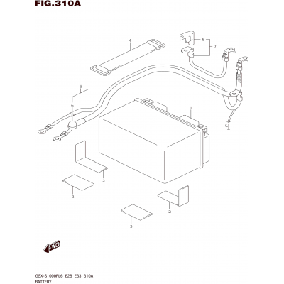 BATTERY (GSX-S1000FL6 E33)