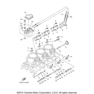 Cylinder. Crankcase 2