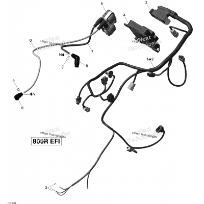 Engine Harness And Electronic Module V2