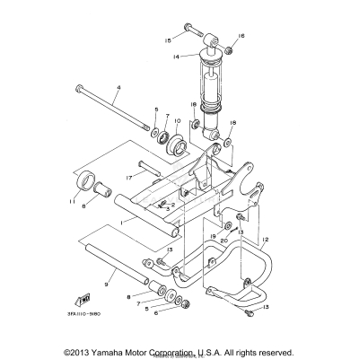 REAR ARM SUSPENSION