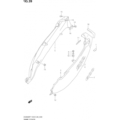 FRAME COVER (MODEL W/X)