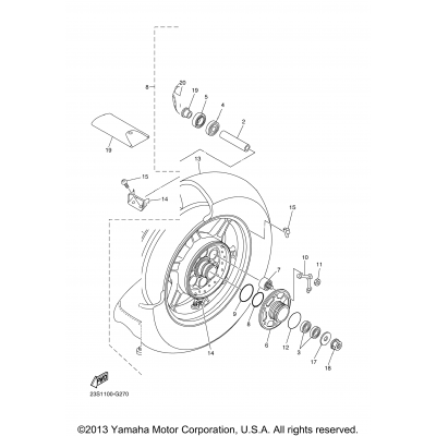 Rear Wheel For Cast Wheel