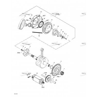 Rewind Starter, Electric Starter