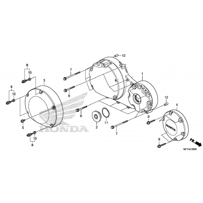 RIGHT CRANKCASE COVER