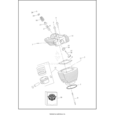 CYLINDERS, HEADS & VALVES - TWIN CAM 96™