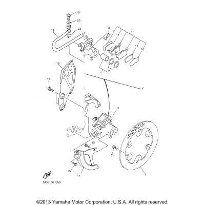 Rear Brake Caliper