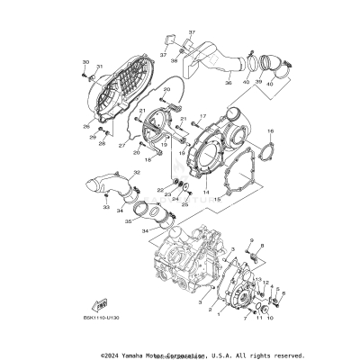 CRANKCASE COVER 1