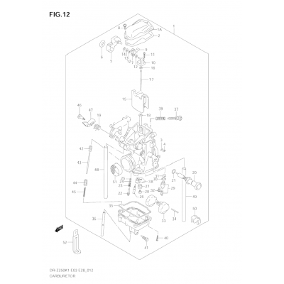 CARBURETOR (E3/E28)