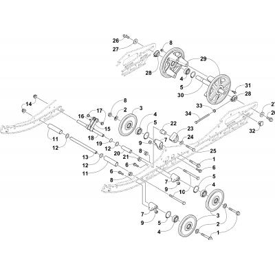 IDLER WHEEL ASSEMBLY