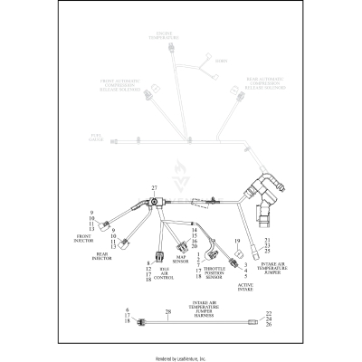 WIRING HARNESS, MAIN, NON-ABS (6 OF 7)
