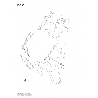 FRAME HEAD COVER (VZR1800K6/K7)