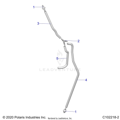 BODY, FUEL TANK VENTING - A20SXM95AL/CAL (C102218-2)