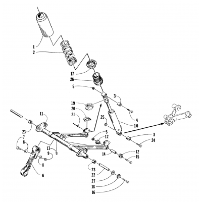 REAR SUSPENSION FRONT ARM