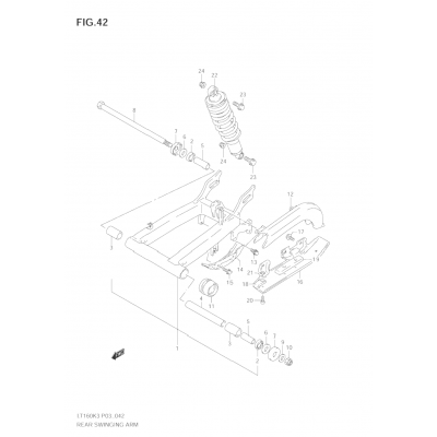 REAR SWINGING ARM