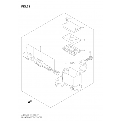 FRONT MASTER CYLINDER