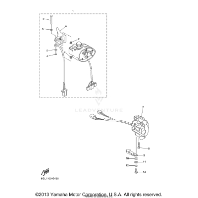 HANDLE SWITCH LEVER