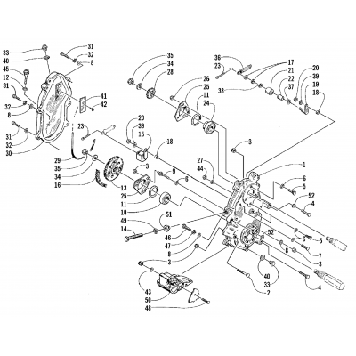 DRIVE/DROPCASE ASSEMBLY