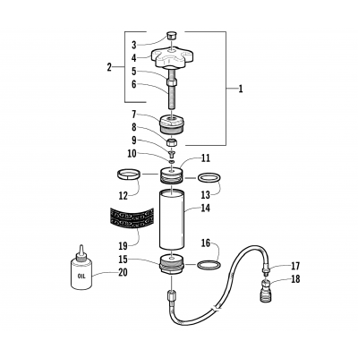 REMOTE SHOCK LIMITER ASSEMBLY