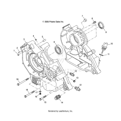 CRANKCASE - A06CD32AA/AB/AC (4999201699920169C12)