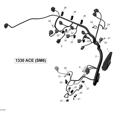 10- Engine Harness And Electronic Module _51R1534