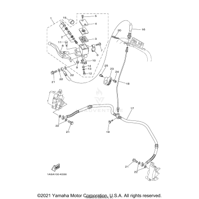 FRONT MASTER CYLINDER