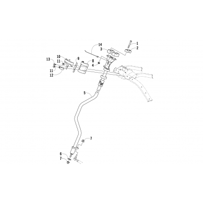 STEERING POST ASSEMBLY