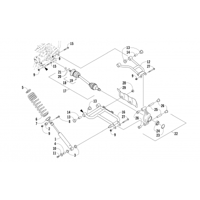 REAR SUSPENSION ASSEMBLY