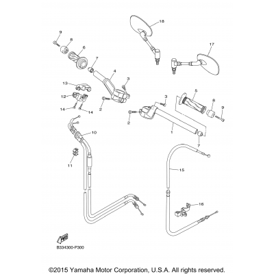 Steering Handle Cable