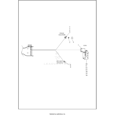 WIRING HARNESS, MAIN - FLHTCUTG (4 OF 10)