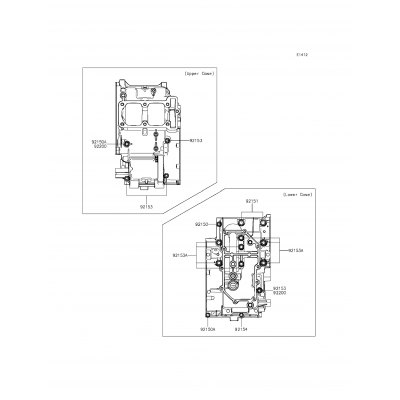 Crankcase Bolt Pattern