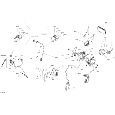 10- Electrical Console - Radio & Switch