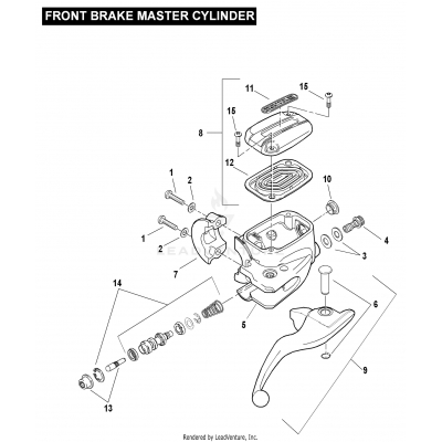 FRONT BRAKE MASTER CYLINDER