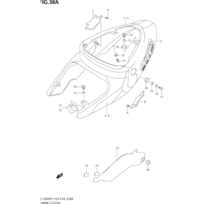 FRAME COVER (MODEL X)