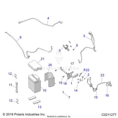 ELECTRICAL, BATTERY - A20SEA57A1/A4/A7/A9/B1/B4/B7/B9 [C0211277]