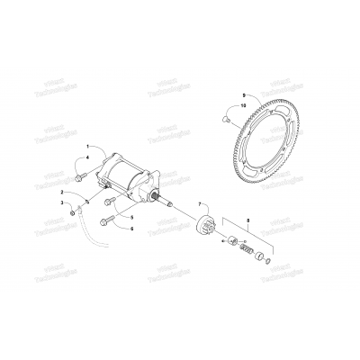 STARTER MOTOR ASSEMBLY