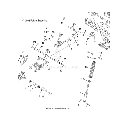 SUSPENSION, REAR - A06MH50AQ/AX/AY/AZ/AL/AT (4999200139920013C09)