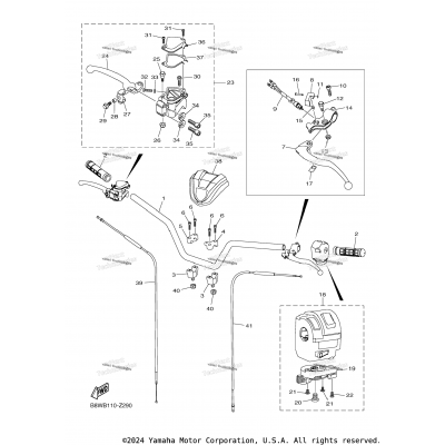Steering Handle & Cable