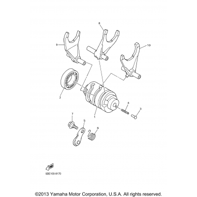 Shift Cam Fork